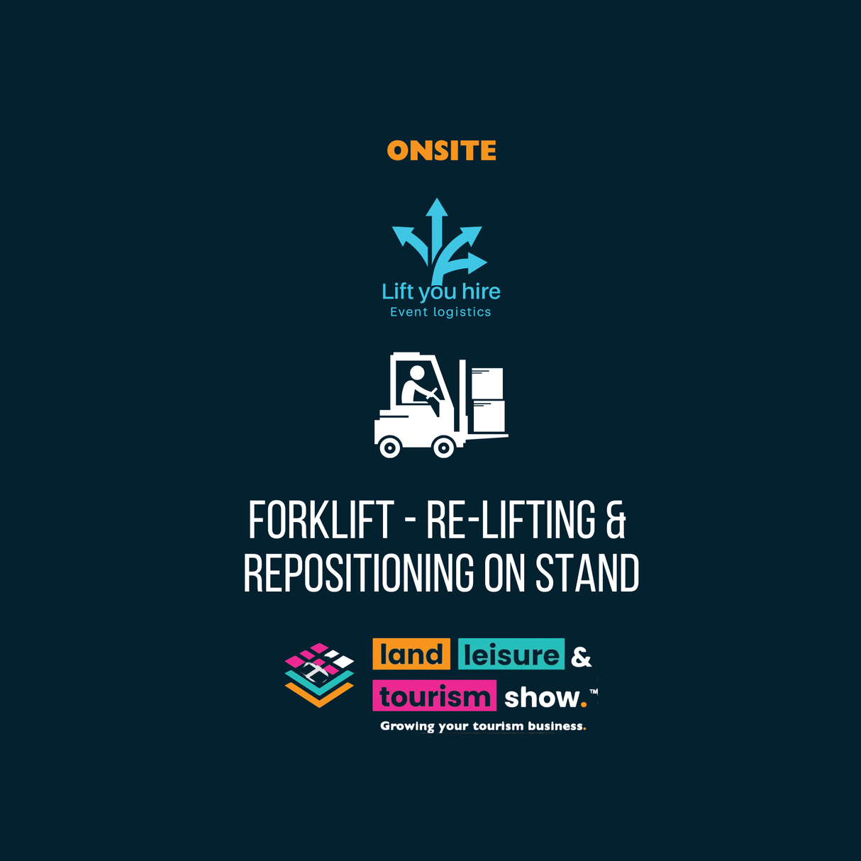 ForkLift re-lifting / re-positioning on stand - LLT 2026