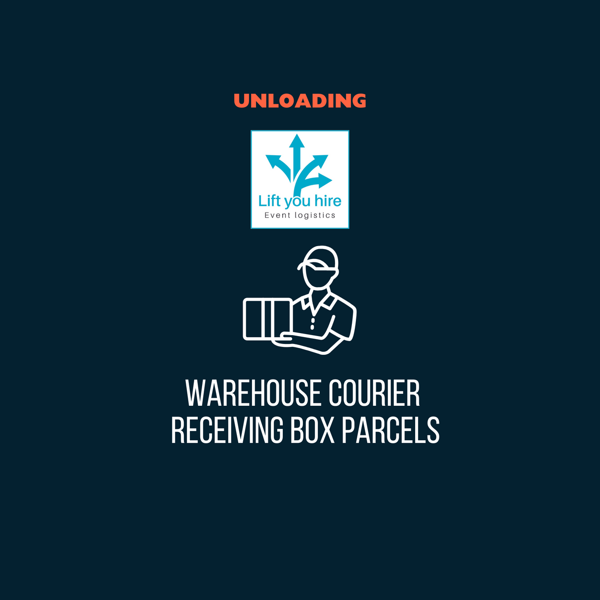 Warehouse courier receiving (box parcels) - Excel