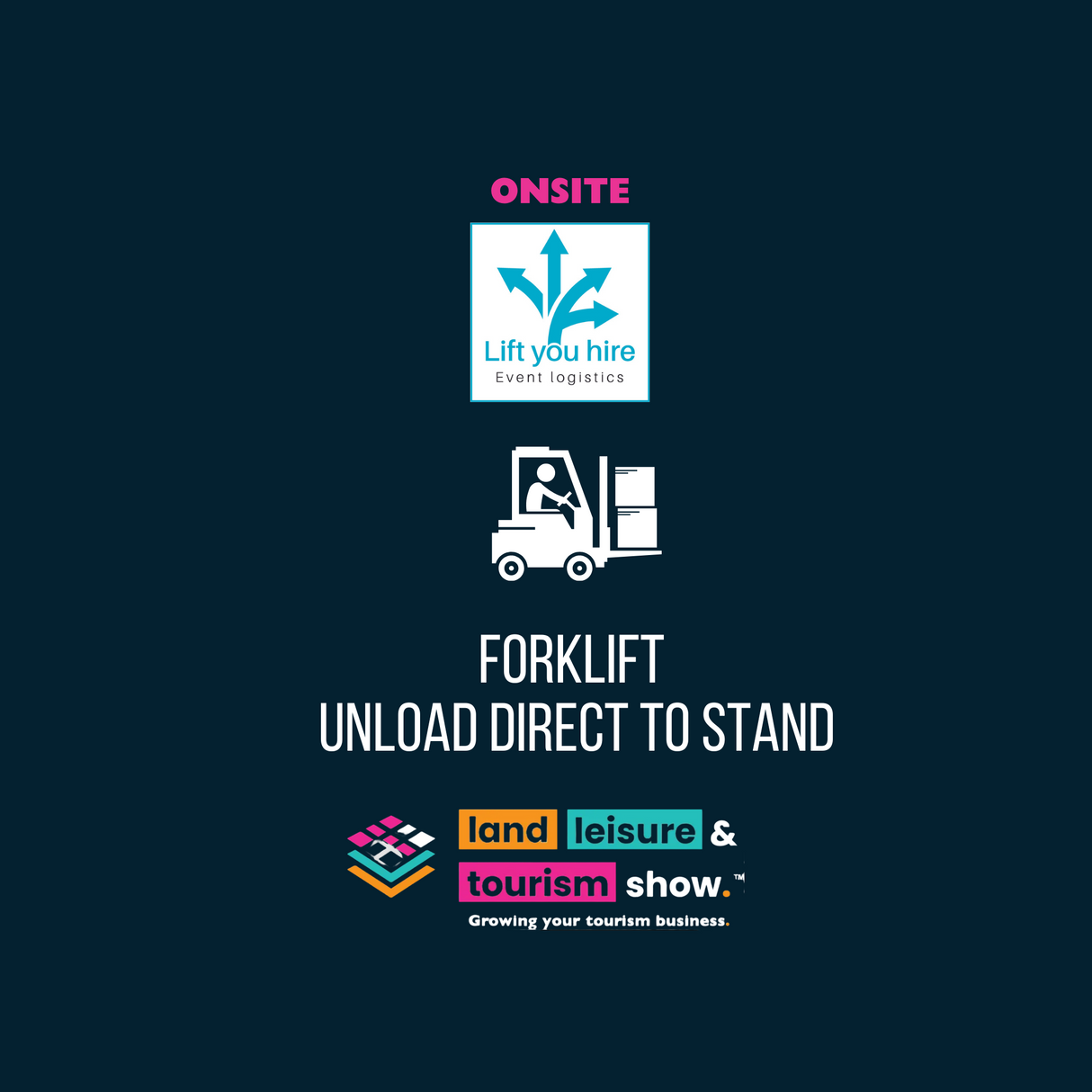 Fork Lift unloading LLT 2025