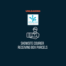 Showsite courier receiving box parcels  -  NEC