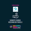 Showsite courier receiving box parcels  -  LLT 2025