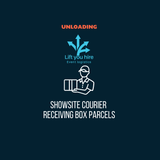 Showsite courier receiving box parcels  - LAMMA 2027