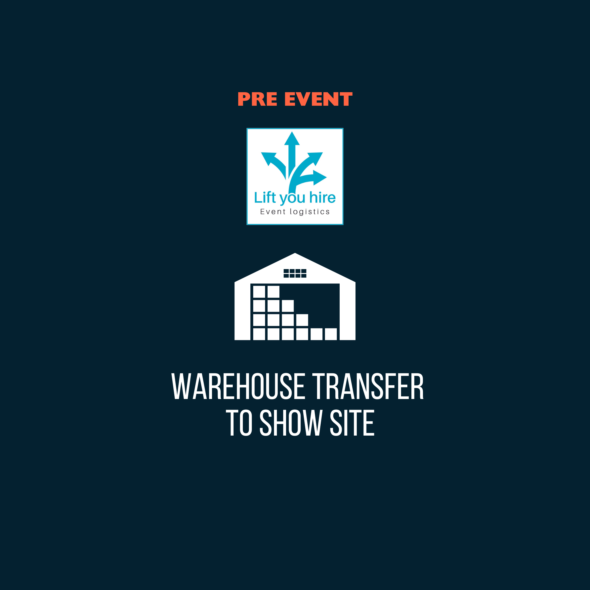 Warehouse transfer to showsite - LAMMA 2026